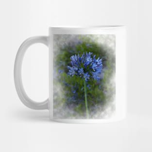 The Blue Bloom In Watercolor Mug